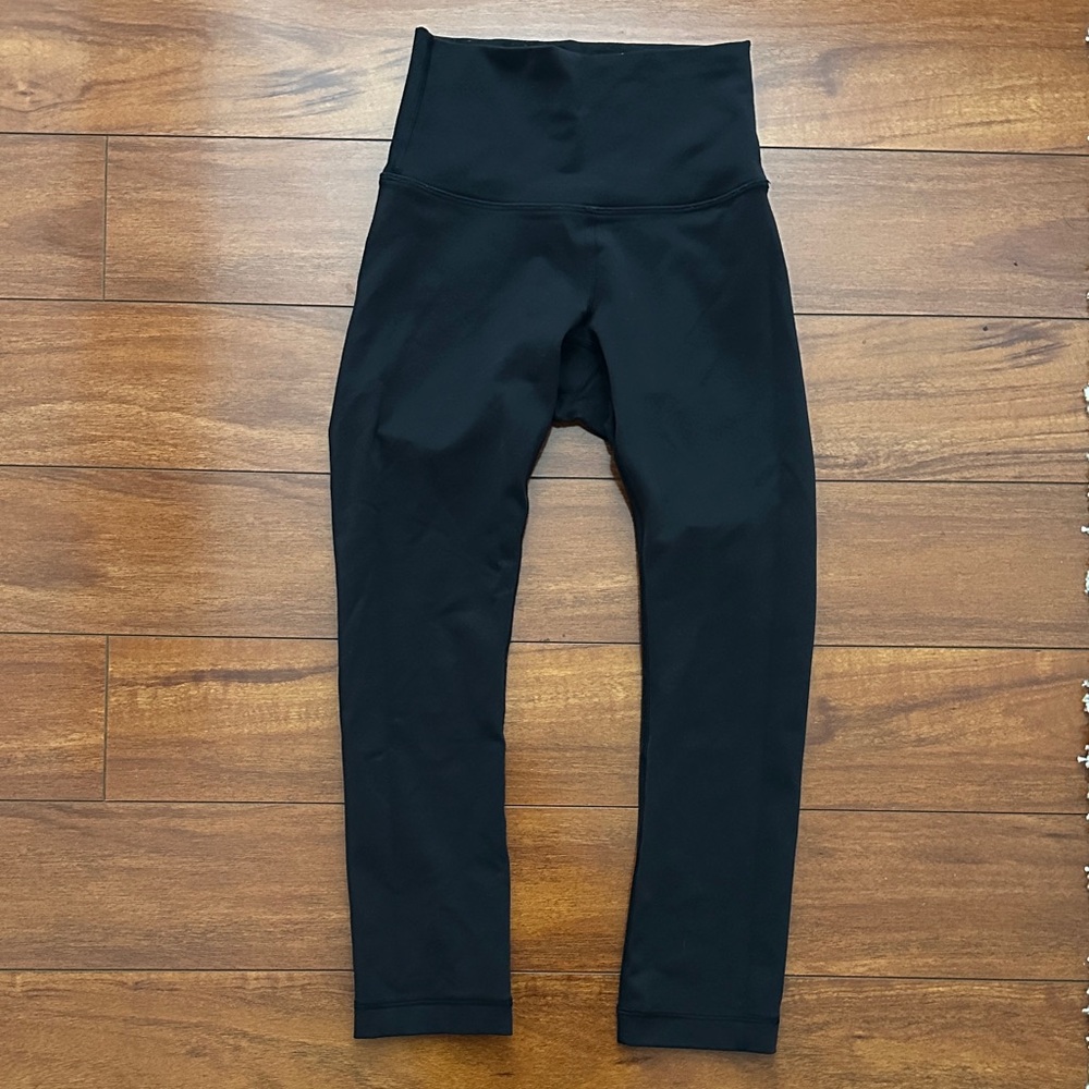 Lululemon Athletica Black High-Waisted Leggings 23”
